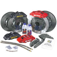 AP Racing: Rear 4 Piston Big Brake Kit (Discs Not Included) - Evo 4-6