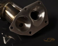 JM Fabrications: 2.5" Stainless Steel O2 Housing: Evo VII - IX