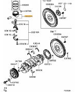 Piston & pin assy Evo X Grade C