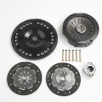 HELIX: TWIN ORGANIC PLATE CLUTCH/FLYWHEEL: EVO 4-9