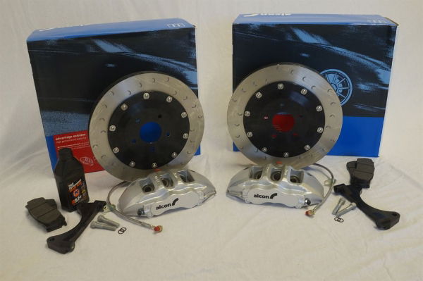 Alcon: ADeX: 343mm Front Brake Kit: Subaru BRZ / Toyota FT86 - 4-Piston Calliper