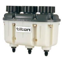 Tilton: 3-Chamber Plastic Reservoir