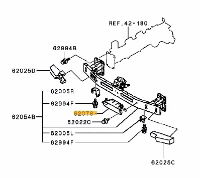 Duct FR bumper air guide,CTR