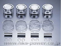 HKS: Forged Piston Kit (85.50mm Bore): Evo I - IX