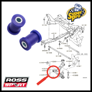 SuperPro: Front Lower Arm Front Bush (Small) - Evo 7-X