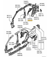 Panel, rear wheelhouse rh inner