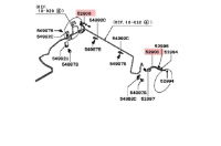 Brake Hose Standard Rear Evo 5-6