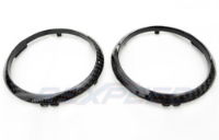 Rexpeed: Carbon AC Vent Trim Full Replacement: Subaru/ Toyota: FRS/BRZ