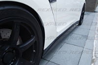 Rexspeed:  Z-Style Carbon Skirts: Nissan: GTR R35