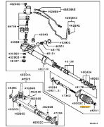 Bellows steering gear Evo 7-9