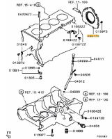 Case Assy Rear Main Oil Seal Evo X