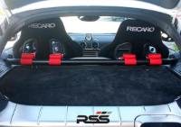 RSS: Cayman Harness Bar (987 Coupes) [Black Finish]