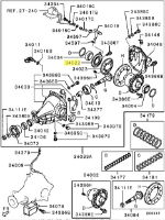 Actuator, rear diff lock