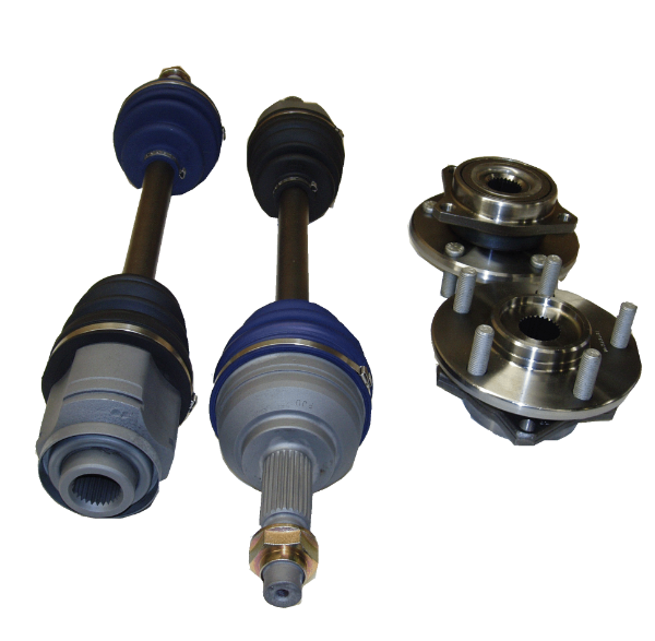 DriveShaft Shop: 1995-1999 Mitsubishi Eclipse / Talon AWD Front Level 5 Axle / Hub Kit