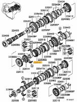 5th Gear Output Shaft - Evo 9RS / GT