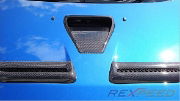 Rexpeed Type-1 Carbon Hood Scoop - Evo X