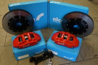 Alcon: ADeX: 365mm Front Brake Kit: Evo 4-9 - RED Callipers Kit