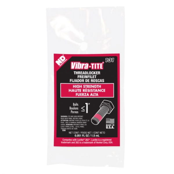 Millway: Vibra-Tite 131 Threadlocker 1.5ml