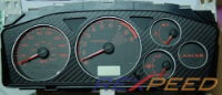 Evo 8 Dry Carbon Dash Trim Low gloss