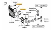 Bolt parking brake cable