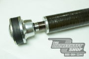 DriveShaft Shop: TOYOTA 93-98 Supra Turbo AUTOMATIC 1-Piece Pro-Series Carbon Fiber Propshaft with Aluminum Conversion Plates