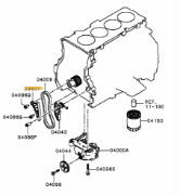  Guide Balancer Timing Chain Evo X