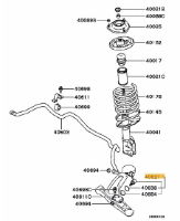 Front Drop Link LH Evo 4-X