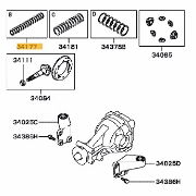 Shim set, RR diff drive