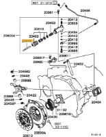 Push rod,clutch release cylinder