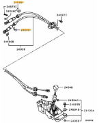 Clip gearshift link 5 Speed Evo 4-9