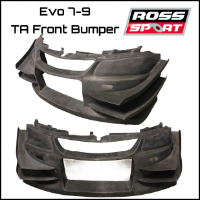 Ross Sport TA Spec CF Front Bumper - Evo 7-9