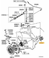 Boot, clutch release fork