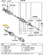 Split Pin Front and Rear Driveshaft Evo 4-9