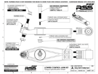 RSS: Inner Spherical Bearing (Mono-ball) End Kit (Set of 2)