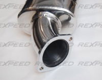 Rexpeed: Midpipe Large Resonator: Nissan: GTR R35