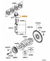 Piston and Pin Assy Evo 9 Grade C