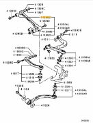 Bushing Rear Lower Arm Inner Evo 6-9