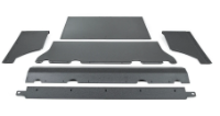 FLM: Rear Closeout Panel Set - F87 M2