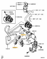 Pulley P/S Oil Pump Idler Evo X
