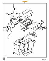 Gasket set, engine