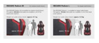 Recaro: Podium Seat Range