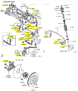 Rear Suspension Bolt Kit : EVO X - RS/CH/X/RR-SUSP