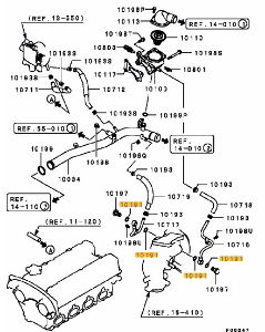 Copper Washer Turbo Coolant Feed E4-9