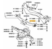 Bolt RR susp. crossmember