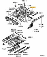 Rear floor
