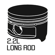 2.2L LONG ROD PISTON KITS 