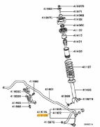 Drop Link Rear Anti Roll Bar Evo 4-9 RH