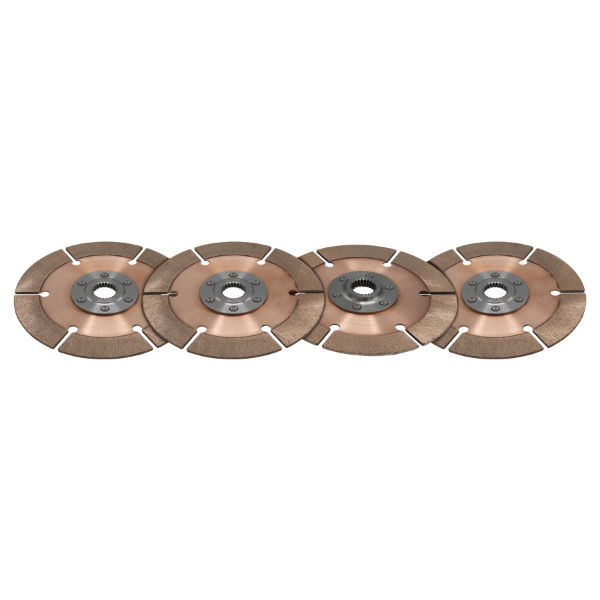 Tilton: 7.25″ 4-Plate Metallic Clutch Disc Packs