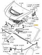 Under Bonnet Heat Sheild Evo 8-9