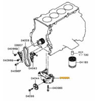 Oil Pump Assy Evo X